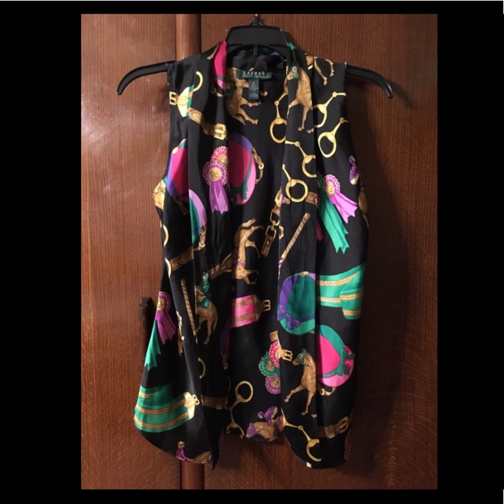 Ralph Lauren silky top